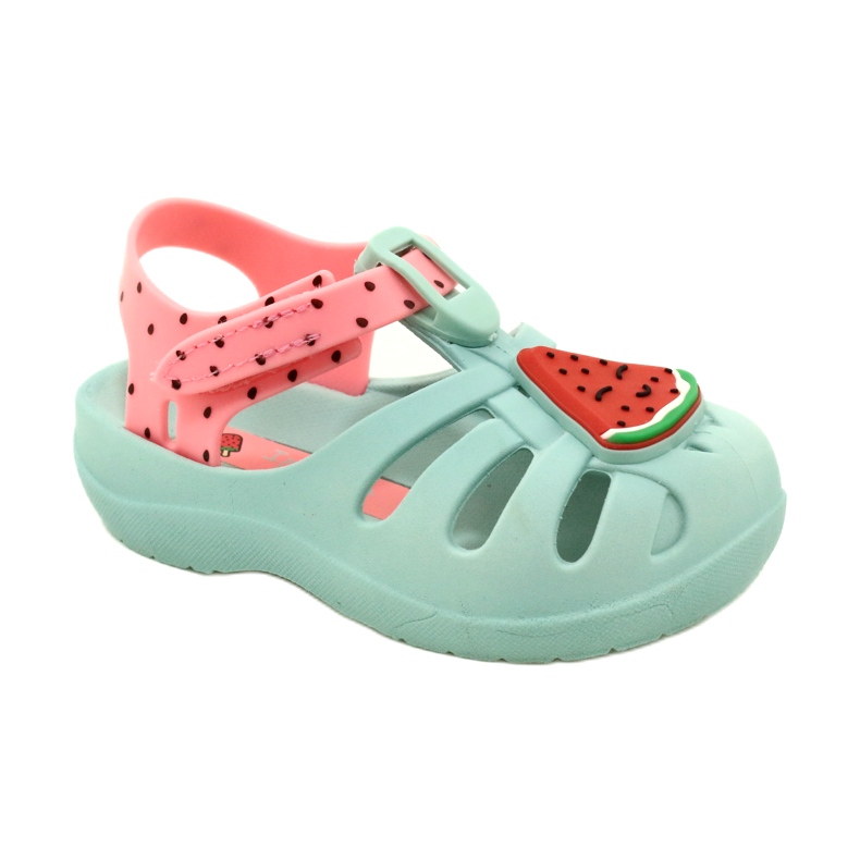 Sandali per bambini Ipanema 83353 AH745 verde rosa 1