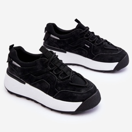 Scarpe Sportive Con Plateau Da Donna Nere Dakari nero 1