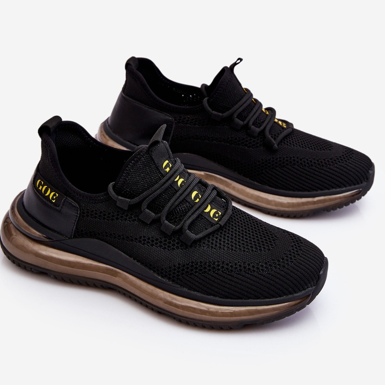 Slip-on Scarpe Sportive da Uomo GOE LL1N4024 Nere nero 2