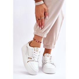 Sneakers comode da donna bianche Bowen bianca 1