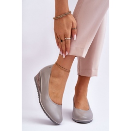 Vinceza Décolleté con zeppa classici Grey Graysen grigio 1