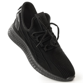 Scarpe slip-on sportive nere Big Star LL274711 nero 1
