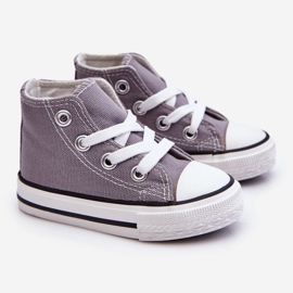 Sneakers alte da bambino Filemon grigio 1