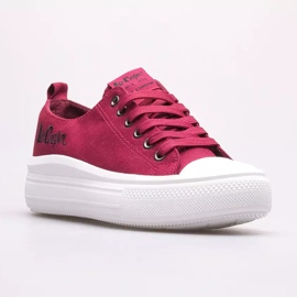 Sneakers da donna Lee Cooper LCW-23-44-1625L rosso 1