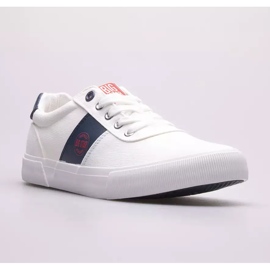 Sneakers da uomo Big Star JJ174253 bianca blu navy 1