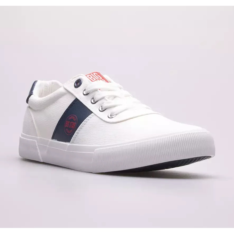 Sneakers da uomo Big Star JJ174253 bianco blu navy 1