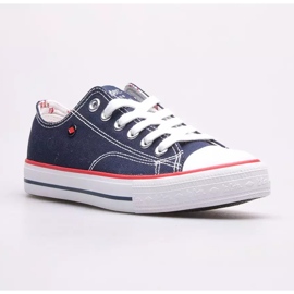 Sneakers da donna Lee Cooper LCW-22-31-0877L blu navy 1