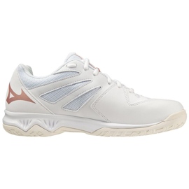 Scarpe da pallavolo Mizuno Thunder Blade 3 W V1GC217036 bianca bianca 1