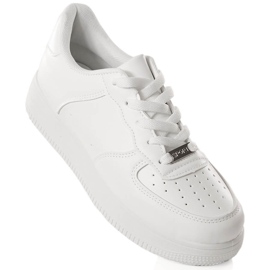 Scarpe sportive da donna bianche Potocki 16002 bianca 1