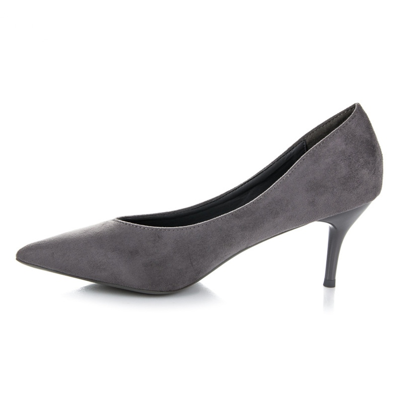 Seastar Décolleté con tacco basso grigio 1