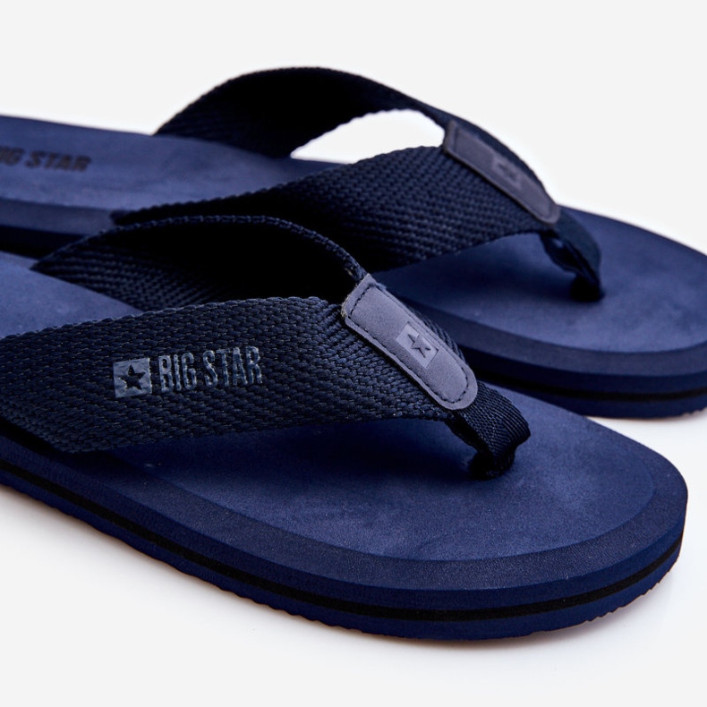 Infradito in schiuma da uomo Big Star LL174617 blu navy 1