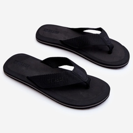 Infradito da uomo in schiuma Big Star LL174618 nere nero 1
