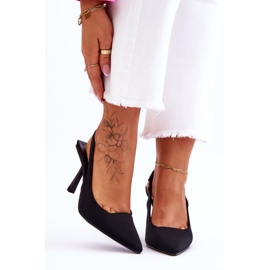 FS1 Classici tacchi a punta Whitley neri nero 1