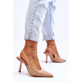 FS1 Classici tacchi a punta Whitley beige 2