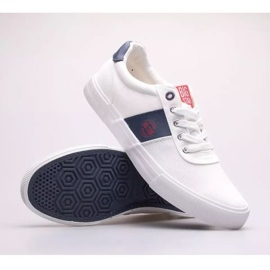Scarpe Big Star M JJ174253 bianco blu navy 1