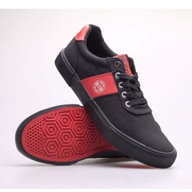 Scarpe Big Star M JJ174255 nero rosso 1