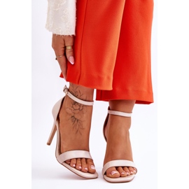 Vinceza Sandali Alla Moda Beige Olografico Beige Rayden marrone 1