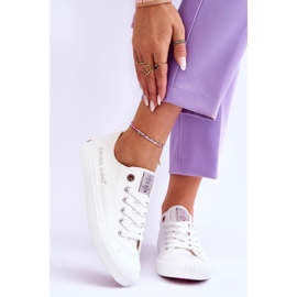 Sneakers Donna Cross Jeans LL2R4067 Bianche bianco 1