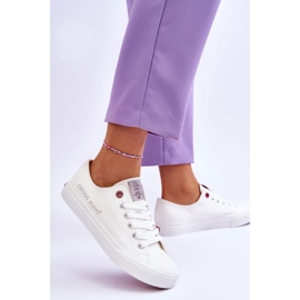 Sneakers Donna Cross Jeans LL2R4067 Bianche bianca 2