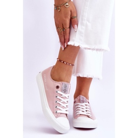 Sneakers da donna Cross Jeans LL2R4068 Nude rosa 1