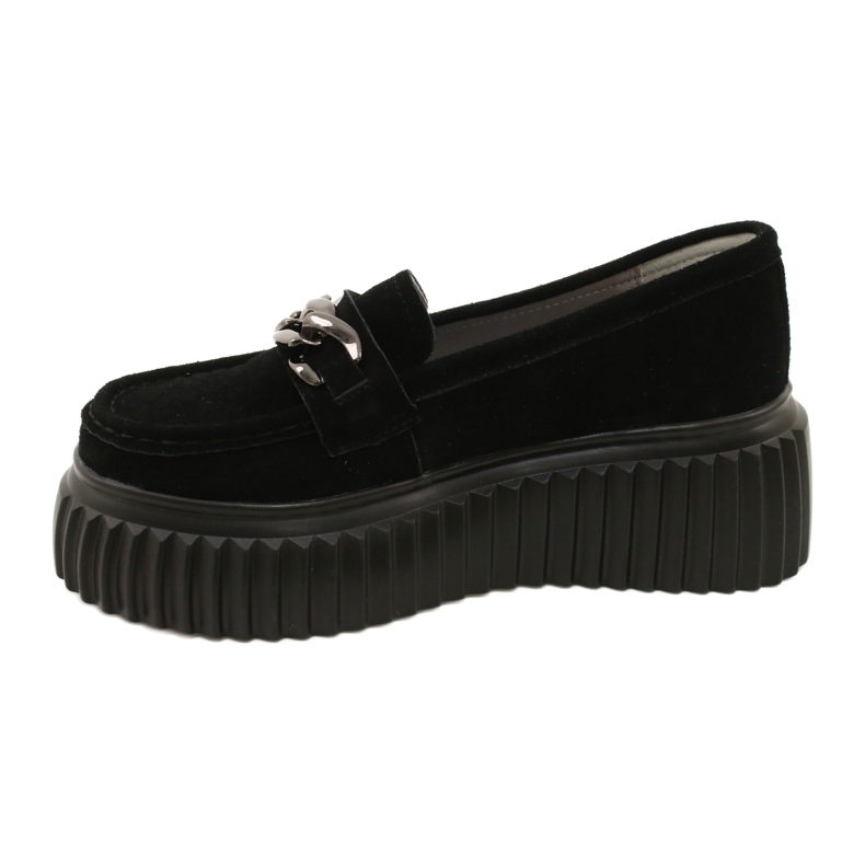 Mocassino scamosciato Filippo DP4450 BK nero 2