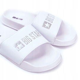 Pantofole da uomo Big Star in gomma bianca GG174935 3