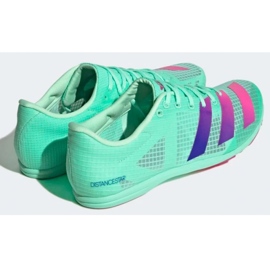 Scarpe adidas Spikes Distancestar M GV9078 verde 1