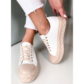 BM Sneakers da donna Winnie BIANCO / BEIGE 2