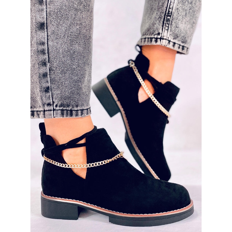 BM Stivali con cut-out primaverili Sienna Black nero 1