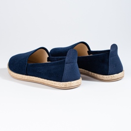 W. Potocki Espadrillas da donna in camoscio Potocki blu navy blu 1