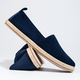 W. Potocki Espadrillas da donna in camoscio Potocki blu navy blu 2