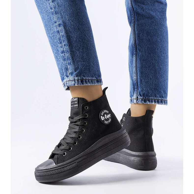 Sneakers nere Lee Cooper LCW-23-44-1628L nero 1