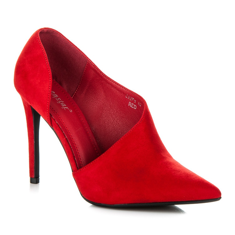 Seastar Tacchi Alti In Pelle Scamosciata rosso 1
