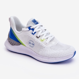 Sneakers Comode da Uomo Memory Foam Big Star LL174102 Bianche bianco 1
