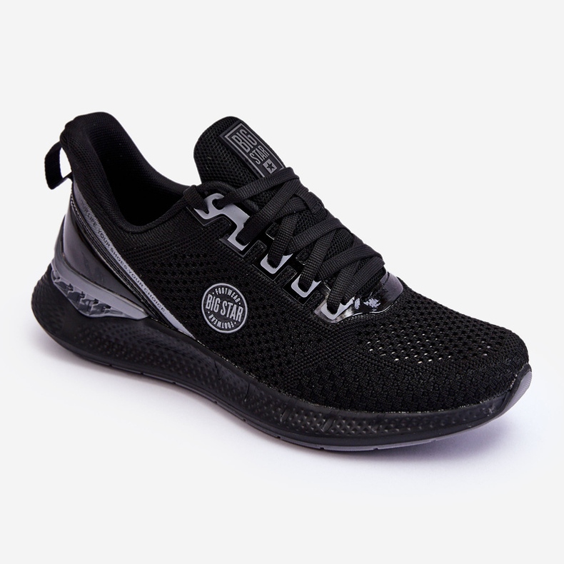 Sneakers Comode Da Uomo Memory Foam Big Star LL174103 Nere nero 1
