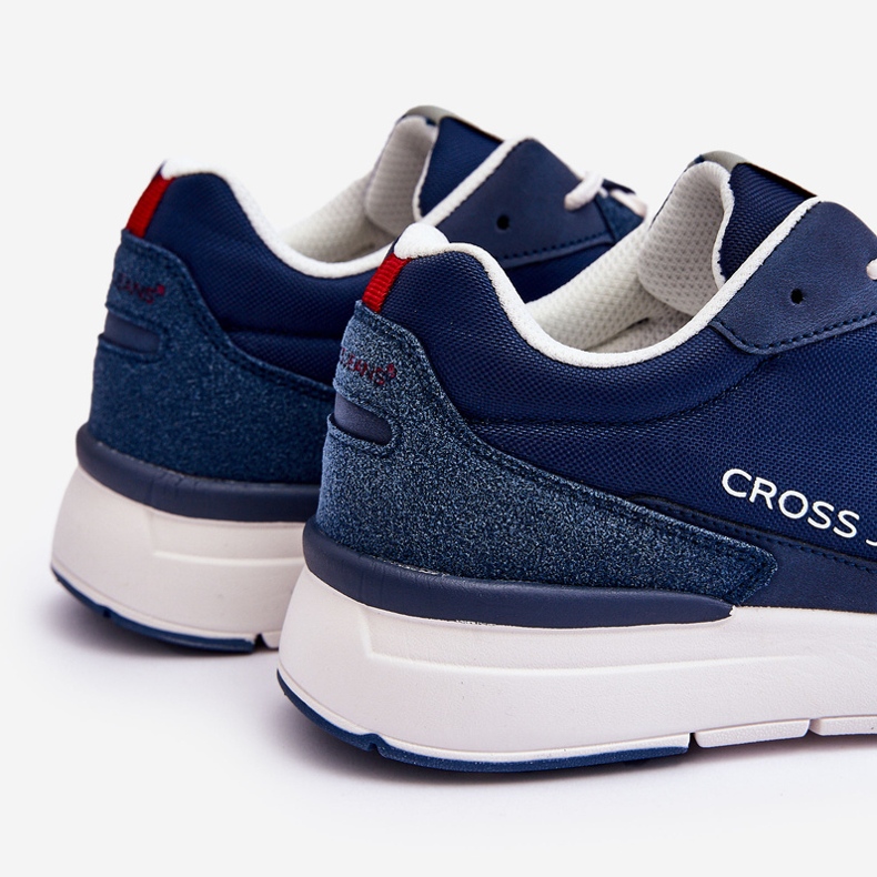 Scarpe sportive da uomo Cross Jeans LL1R4051 blu navy 2