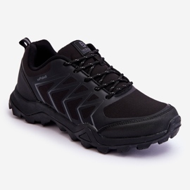 Scarpe sportive da trekking Softshell da uomo Black Jack nero 1