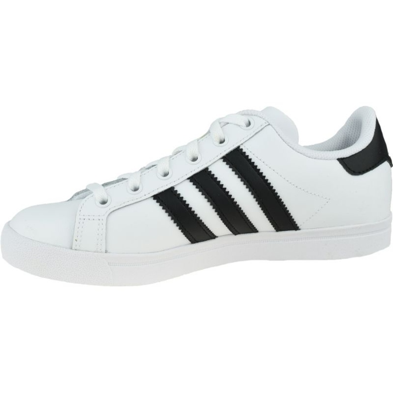 Scarpe Adidas Coast Star Jr EE9698 bianco nero 1