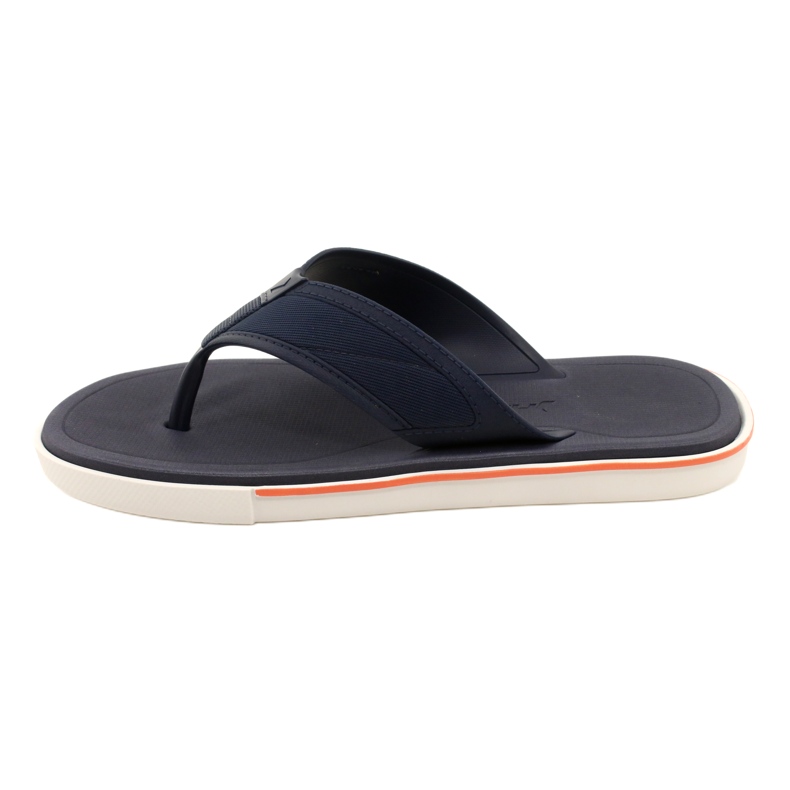 Infradito da uomo in gel Rider 11772 AG379 Blu nero 2