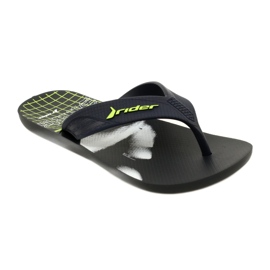 Infradito da uomo Rider 11804 AE205, nere nero 1