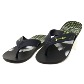 Infradito da uomo Rider 11804 AE205, nere nero 3