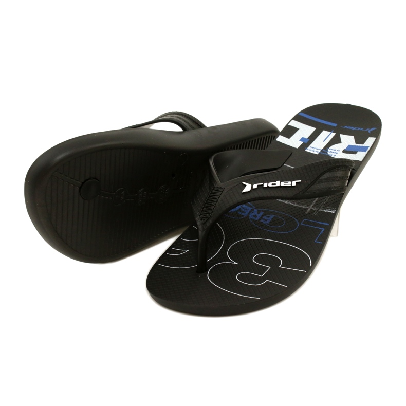 Infradito da uomo Rider 11804 AE207 Nero 3