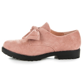Seastar Scarpe in camoscio con fiocco rosa 1