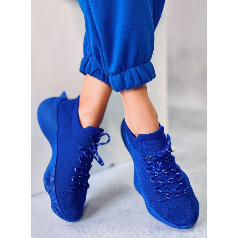 BM Sneakers a calzino Girod Blu 1