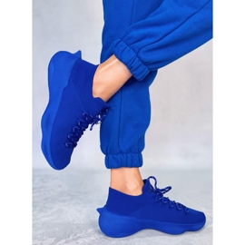 BM Sneakers a calzino Girod Blu 2