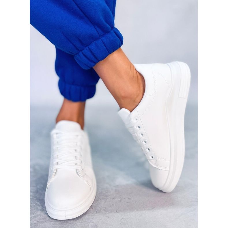 BM Sneakers con zeppa Maes bianche bianco 1
