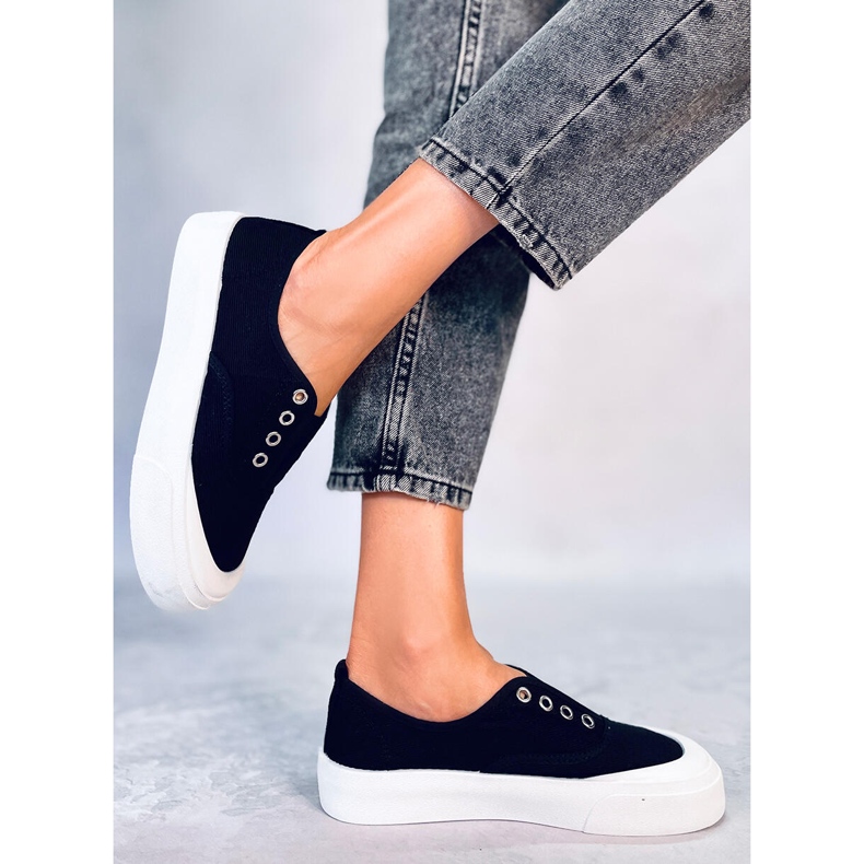BM Sneakers Kamio nere da donna nero 2