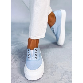 BM Sneaker da donna Kamio Celeste blu 1