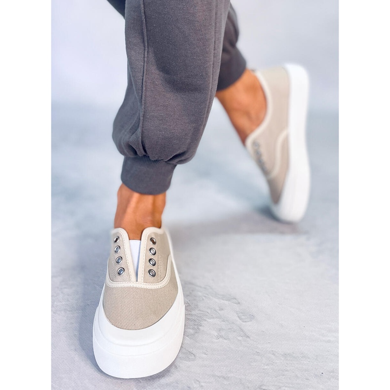 BM Sneakers Kamio Beige da donna 1