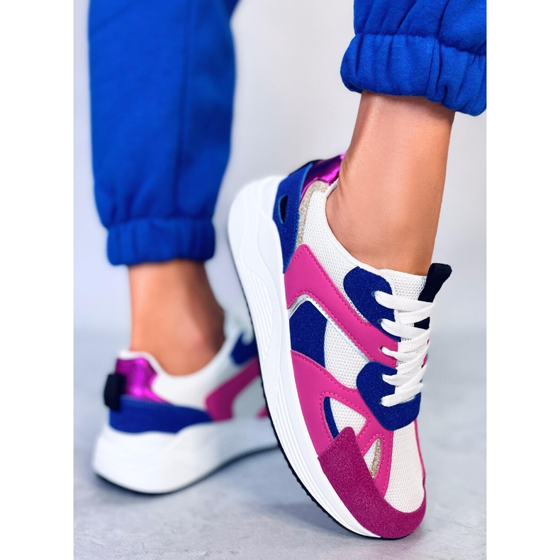 BM Sneakers da donna Albie Fucsia rosa 2